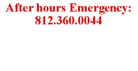Text Box: After hours Emergency:812.360.0044mark@wtwc.org